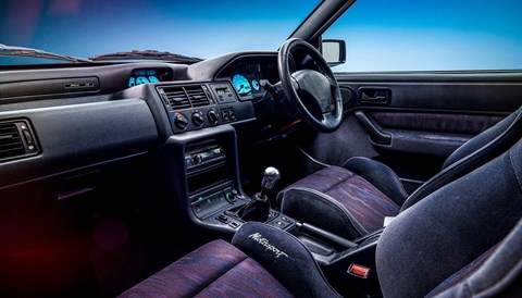 Modern Classic hot hatch: Ford Cosworth interior 