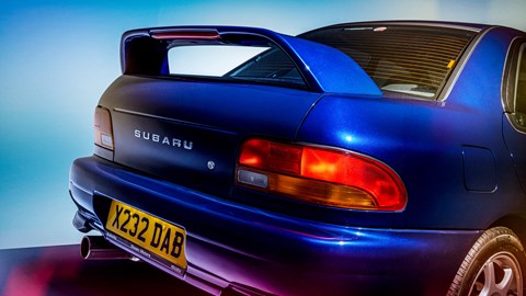 Modern Classic hot hatch: rear spoiler Subaru