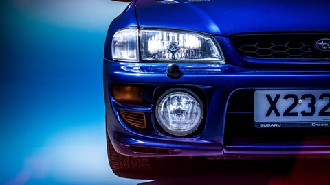 Modern Classic hot hatch: Subaru front shot