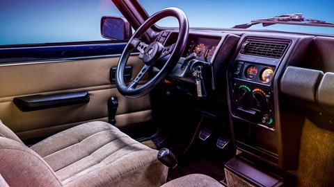 Modern Classic hot hatch: Renault 5 interior 