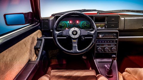 Modern Classic hot hatch: Lancia interior 