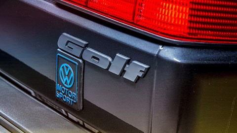 Modern Classic hot hatch: Golf Motorsport badge