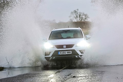 Seat Ateca LTT water spray