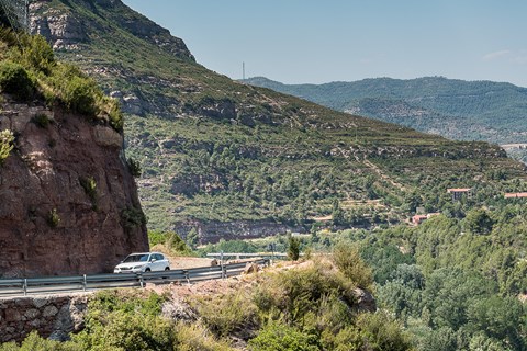 SEAT Ateca Spain hills cornering