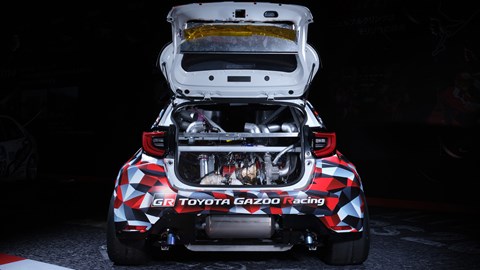 Toyota GR Yaris M Concept (2025) boot opening