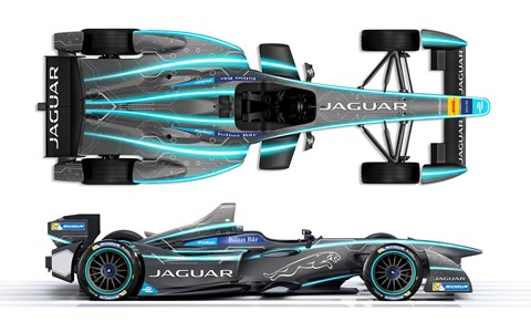 Jaguar Formula E racer