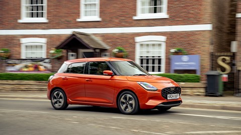 Suzuki Swift on the high street