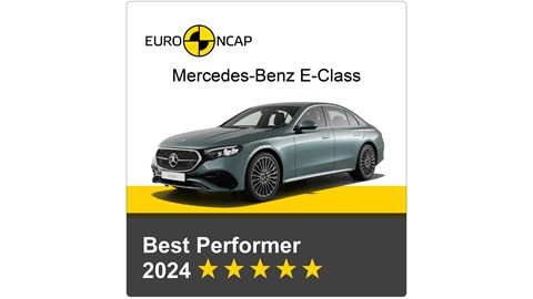 Euro NCAP safest cars - Mercedes-Benz E-Class, overall Best Performer