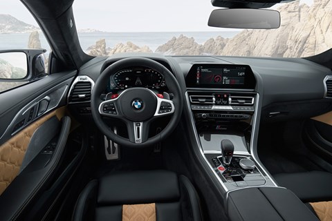 BMW M8 Competition interior