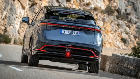 Nissan Ariya Nismo rear cornering