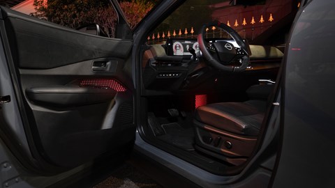 Nissan Ariya Nismo interior lighting
