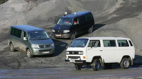 Volkswagen 4WD van line-up