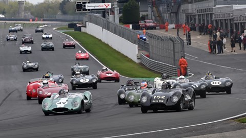 Motor Racing Legends historic sports car grid