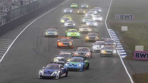 Porsche Carrera Cup Germany race start