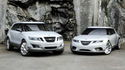 Saab 9-4X and 9-X star on the Saab stand at the London show – but we've seen both before