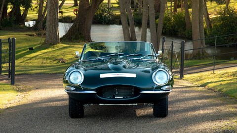 Jaguar E-Type by E-Type UK (2025) review: front static, green paint
