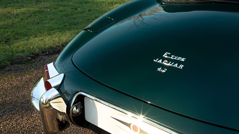 Jaguar E-Type by E-Type UK (2025) review: rear badge and psyche - it's a 4.7-litre