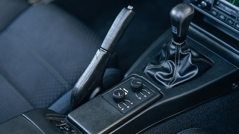 Electrogenic MX-5 review - drive mode selector and speed limiter, original gearknob on single-speed transmission