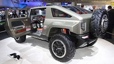 Hummer HX made its UK debut at Excel