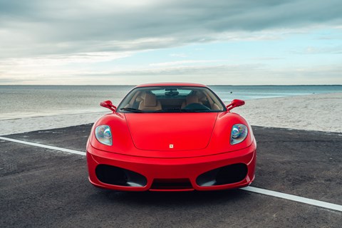 This 2007 Ferrari F430 coupe was first bought by Donald Trump in 2007