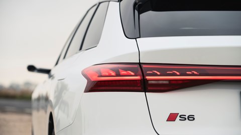 Audi S6 Avant e-Tron rear lights