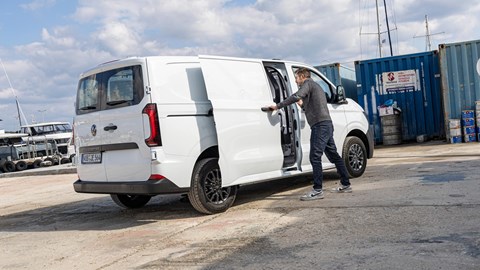 Side doors for ease of loading on new 2025 VW Transporter van