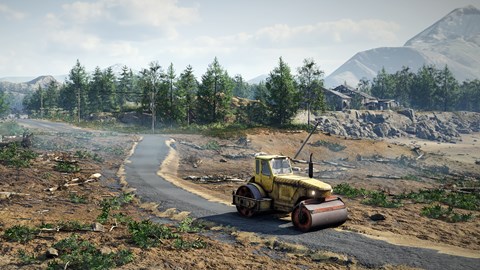 RoadCraft building a road