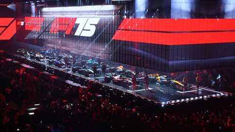 F1 75 at the O2 in London