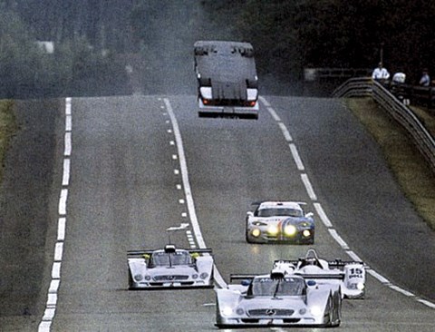 Mark Webber Le Mans crash