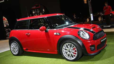 Mini John Cooper Works hogs the limelight on Mini's original stand