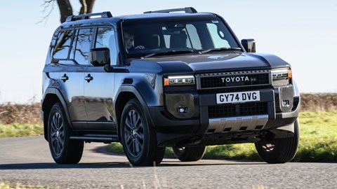 Toyota Land Cruiser J250 front cornering