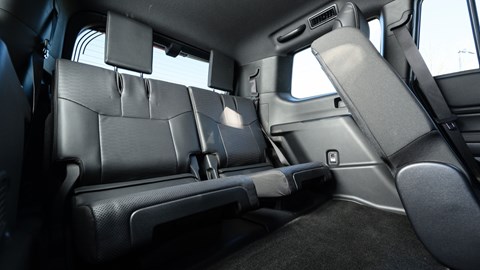 Toyota Land Cruiser J250 third row seats