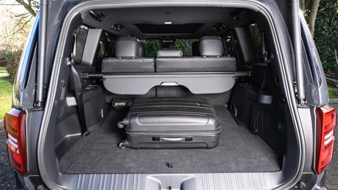 Toyota Land Cruiser J250 two-row boot