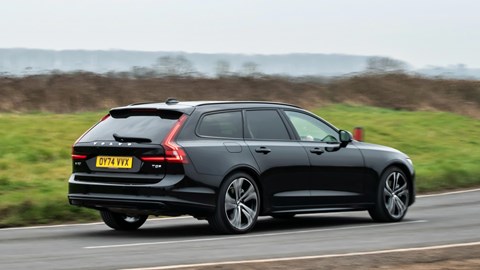 Volvo V90 rear cornering