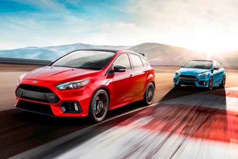 Ford Focus RS Limited Edition front tracking