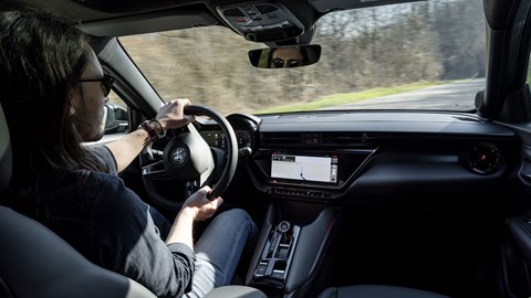 Alfa Romeo Junior Ibrida (2025) review: Luke Wilkinson driving