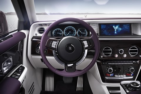 Digital dials? On a Rolls-Royce?