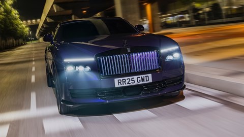 Rolls-Royce Spectre Black Badge - front driving