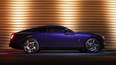 Rolls-Royce Spectre Black Badge - profile driving