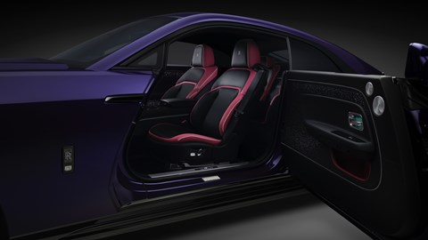 Rolls-Royce Spectre Black Badge - front interior