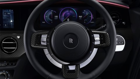 Rolls-Royce Spectre Black Badge - driving position