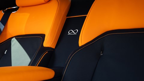 Rolls-Royce Spectre Black Badge - interior seats