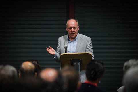 Ian Callum at Coventry University