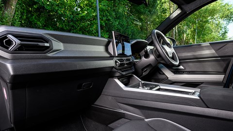 Dacia Bigster (2025) review: front seats and dashboard