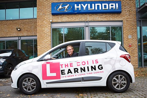 Jamie Laing Hyundai i10