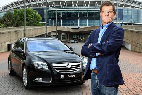 Fabio Capello Vauxhall Insignia