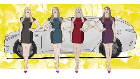 Show stand women at motor shows: anachronistic?