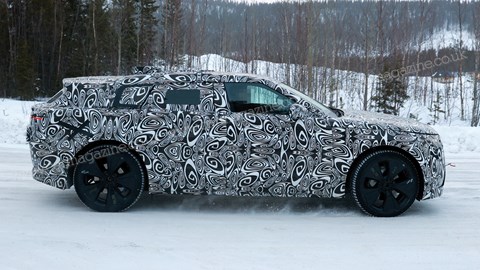 Range Rover Velar Electric - Πλευρικό προφίλ