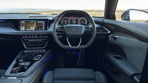 S e-Tron GT - interior shot