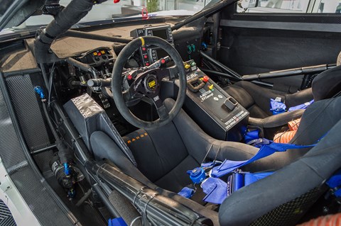Inside Acura EV concept interior